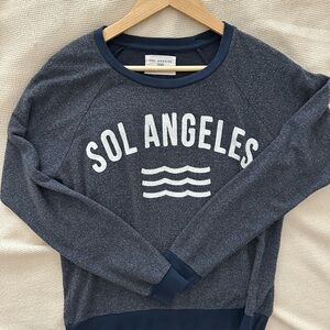 Sol Angeles Blue Sweatshirt